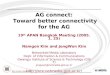 AG connect:  Toward better connectivity for the AG