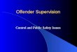Offender Supervision