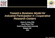 Toward a Business Model for Industrial Participation in Cooperative Research Centers