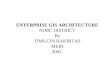 ENTERPRISE GIS ARCHITECTURE  NJMC DISTRICT By TIMUCIN BAKIRTAS MERI 2002