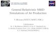 General Relativistic MHD Simulations of Jet Production