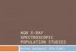 AGN X-RAY SPECTROSCOPIC POPULATION STUDIES