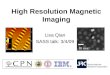 High Resolution Magnetic Imaging