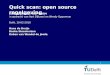 Quick scan: open source regelgeving