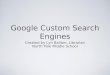 Google Custom Search Engines