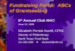 Fundraising Part II:  ABCs of Grantseeking