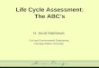 Life Cycle Assessment: The ABC’s