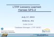LTPP Lessons Learned: Kansas SPS-2