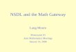 NSDL and the Math Gateway