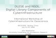 DLESE and NSDL:  Digital Library Components of Cyberinfrastructure