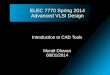 ELEC 7770 Spring 2014 Advanced VLSI Design