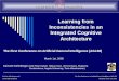 Learning from Inconsistencies in an Integrated Cognitive Architecture