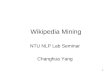 Wikipedia Mining