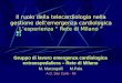 Gruppo di lavoro emergenza cardiologica extraospedaliera – Rete di Milano