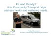 Fit and Ready? How Community Transport helps address health and wellbeing needs 