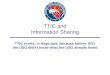 TTIC and Information Sharing