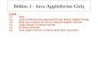 Bölüm  3 - Java Applet lerine Giriş