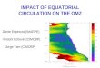 IMPACT OF EQUATORIAL CIRCULATION ON THE OMZ
