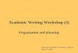 Academic Writing Workshop (3)