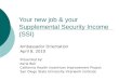Your new job & your Supplemental Security Income (SSI)