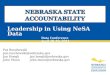 Leadership in Using NeSA Data Data Conference  April 18-19, 2011