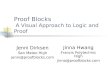 Proof Blocks    A Visual Approach to Logic and Proof