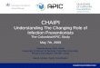 CHAIPI Understanding The Changing Role of Infection  Preventionists The Columbia/APIC Study
