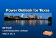 Power Outlook for Texas
