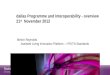dallas Programme and Interoperability - overview 21 st   November 2012