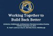 Working Together to Build Back Better