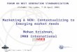 Marketing & NGN: Contextualizing to Emerging market needs