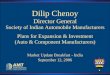 Dilip Chenoy Director General Society of Indian Automobile Manufacturers