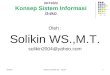 DK71023 Konsep Sistem Informasi (3-sks)