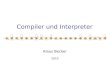 Compiler und Interpreter