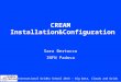 CREAM Installation&Configuration Sara Bertocco INFN Padova