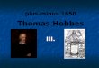 plus-minus 1650 Thomas Hobbes III