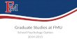 Graduate Studies at FMU