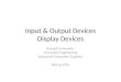 Input & Output Devices Display Devices