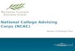 National College Advising Corps (NCAC)