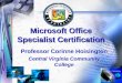 Microsoft Office Specialist Certification