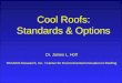 Cool Roofs: Standards & Options