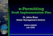 e-Permitting Draft Implementation Plan