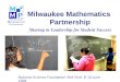 Milwaukee Mathematics  Partnership