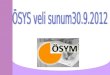–SYS veli sunum30.9.2012