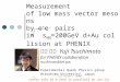 Measurement of low mass vector mesons by e + e -  pairs in  s NN =200GeV d+Au collision at PHENIX