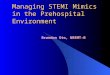 Managing STEMI Mimics  in the Prehospital Environment