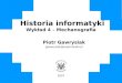 Historia informatyki Wykład  4  –  Mechanografia