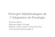Principes Mathématiques de l’Adaptation de Posologie