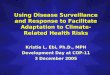 Using Disease Surveillance and Response to Facilitate Adaptation to Climate-Related Health Risks