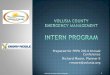Volusia County Emergency Management Intern Program